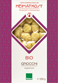 Die Gnocchi von HEIMATKOST überzeugen durch hohen Kartoffelgehalt und hochwertige Bio Zutaten.