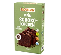 Die Backmischung für Schokokuchen von Biovegan kommt nur mit den besten Zutaten daher, ist glutenfrei und im Handumdrehen in Kuchenform gegossen.