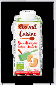 Ecomil Cashew Cuisine ist ideal zum Kochen und zum Backen geeignet.