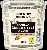 Der O'GURT Greek Style Vanille von Friendly Viking's schmeckt nicht nur unglaublich vanillig, er zergeht auch richtig auf der Zunge - ganz so, wie man es von normalen griechischen Joghurts gewohnt ist!