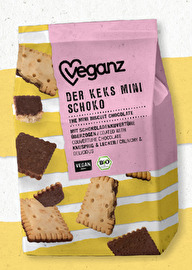 Der Keks Mini Schoko von Veganz ist ein echter Klassiker aus dem Süßigkeitenregal.