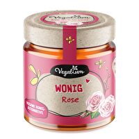 Der Rose Wonig von Vegablum betört mit einem feinen blumigen Geschmack, der durch etwas Tonka zarte Noten von Vanille, Rum und Bittermandel erhält - eine gelungene Kombination!