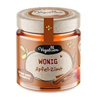 Der Wonig Apfel Zimt von Vegablum ist ein spannender Honig-Ersatz für alle, die auf die exotische Würze des Zimts stehen! Süß, aber mit einer kräftigen Zimtnote - genau so muss ein süßer Brotaufstrich schmecken!