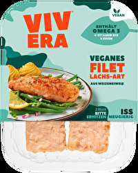 Alle Lachs-Fans können jetzt endlich aufatmen, denn hier kommt der vegane Lachs am Stück von Vivera auf Weizeneiweiß Basis.
