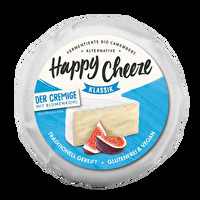 Der Cremige Klassik aus dem Hause Happy Cheeze ist eine edle Camembert-Alternative auf Blumenkohlbasis.