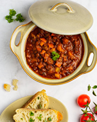 Linsen Bolognese von planeo - einfach lecker und schnell zubereitet.