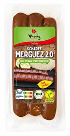 Die Merguez 2.0 von Wheaty: Das ist der gewohnte feurige Geschmack in einer etwas abgemilderten Variante.