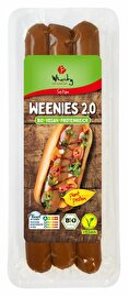Die Weenies 2.0 von Wheaty - das ideale Würstchen für alle, die es gern ein wenig weniger würzig haben.