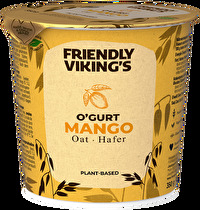 Der O'gurt Mango von Friendly Viking's schmeckt herrlich cremig und voll nach Mango.