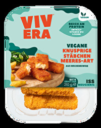 Die Vegane Knusprige Stäbchen Meeres-Art von Vivera lassen Kindheitserinnerungen wach werden!Die veganen Fischstäbchen von Vivera lassen Kindheitserinnerungen wach werden!