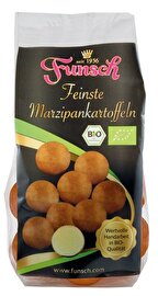 Feinste Marzipankartoffeln von Funsch – zartes Marzipan, umhüllt von feinem Kakaopulver. Ein himmlischer Genuss für Liebhaber traditioneller Süßwaren!