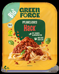 Das vegane Bio Hack mit Sonnenblumenprotein von GREENFORCE ist eine perfekte Alternative zu Hackfleisch.