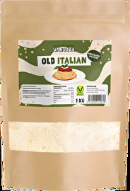 OLD ITALIAN von VANOZZA – der vegane Hartkäse-Ersatz überzeugt mit dem würzigen Aroma eines gereiften Käses. Bereits gerieben, ist er ideal für Pesto, Salate, Risotto und Pasta.