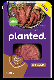 Planted. Steak – Ein pflanzlicher Genuss, der nicht nur geschmacklich überzeugt, sondern auch umweltfreundlicher ist.