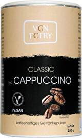 Das Instant-Cappuccino-Pulver von VGN FCTRY in der klassischen Variante! Lecker, allergenfrei und vegan!