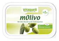 mOlivo von granoVita ist eine vegane Margarine, reich an wertvollem Olivenöl, nachhaltig angebautem Palmöl, Palmkernfett und ungesättigten Fettsäuren. Jetzt bei kokku im Vegan-Shop kaufen!