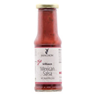 Die Mexican Salsa-Grillsauce von Sanchon bietet das volle Aroma der klassischen, pikanten Würzsauce, ist vollständig vegan und kommt in Bio-Qualität daher!
