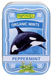Die Organic Mints Peppermint Lutschpastillen von Rapunzel sind erfrischende Lutsch-Pastillen mit Pfefferminzgeschmack.