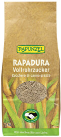 Der Rapadura Vollrohrzucker von Rapunzel wird aus dem ganzen Saft des Zuckerrohrs hergestellt! Jetzt günstig bei kokku im veganen Onlineshop bestellen!