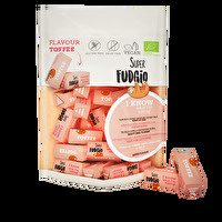Toffee °Toffee Flavour° von Super Fudgio sind beste Toffees in der Tüte, extraweich und mit Kokosblütenzucker gesüßt! Jetzt preiswert bei kokku im veganen Onlineshop bestellen!