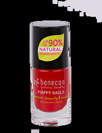 Der vegane Nagellack Nail Polish VINTAGE RED von benecos HAPPY NAILS green beauty & care – jetzt natürlicher als je zuvor! Preiswert und schnell bei kokku im Veganshop bestellen!