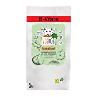Das Farmers Crunch im 5kg Beutel von VEGDOG ist ein vollwertiges, veganes Alleinfuttermittel für deinen Vierbeiner.