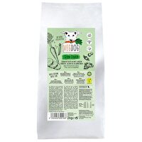 Das Green Crunch 2kg von Vegdog vereint das Beste, was in veganem Hundefutter enthalten sein kann! Als Eiweißquelle kommen Linsen und Erbsen zum Einsatz; die Algen decken den Bedarf an Omega-Fettsäuren; Vitamine und Ballaststoffe kommen aus dem Kürbis und der Blaubeere. Dein Hund wird es lieben!