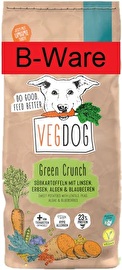 Das Green Crunch 5kg von Vegdog vereint das Beste, was in veganem Hundefutter enthalten sein kann! Als Eiweißquelle kommen Linsen und Erbsen zum Einsatz; die Algen decken den Bedarf an Omega-Fettsäuren; Vitamine und Ballaststoffe kommen aus dem Kürbis und der Blaubeere. Dein Hund wird es lieben!