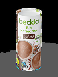 Der Bio Haferdrink Schoko von Bedda ist lecker, leicht, wunderbar schokoladig und natürlich vegan.