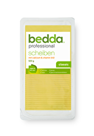 Die Scheiben Gouda Style von Bedda im 500g Großpack.