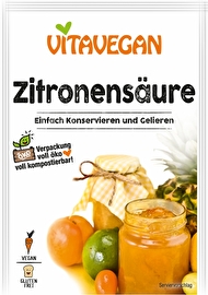 Die Zitronensäure von Biovegan ist ein echter Allrounder bei der Verwendung in Lebensmitteln und im Haushalt.