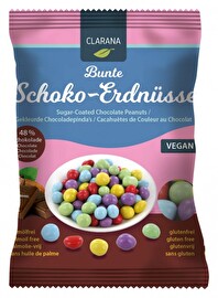 Bei den Bunte Schoko Erdnüssen von Clarana kannst Du nichts falsch machen, wenn Du Erdnüsse und Schokolinsen magst.
