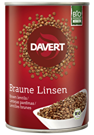 Ob für Salate, deftige Eintöpfe oder Currys – die braunen Linsen in der Dose von Davert machen es dir leicht, deine Rezepte im Handumdrehen zu zaubern, ganz ohne langes Einweichen und Warten.