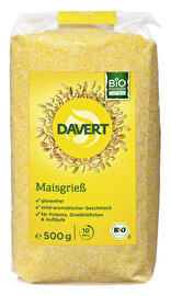 Maisgrieß von Davert ist im Handumdrehen verzehrfertig oder zur Weiterverarbeitung in verschiedenen Rezepten geeignet.