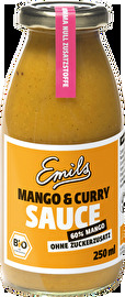 In der Mango & Curry Sauce von Emils findest du ganze 60% Mangos der Sorte Alphonso, die in Indien unter kontrolliert biologischen Bedingungen wachsen.