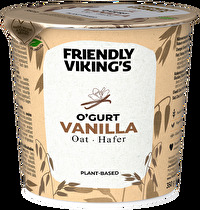Der O'GURT Vanille von Friendly Viking's schmeckt nicht nur unglaublich vanillig, er zergeht auch richtig auf der Zunge - ganz so, wie man es von normalen griechischen Joghurts gewohnt ist! Dank seiner Haferbasis ist er auch noch glutenfrei!