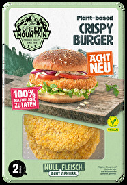 Die Crispy Burger von Green Mountain sind ein Festschmaus für alle, die Chicken-Burger lieben!