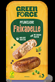 Die frischen veganen Frikadellen sind eins der Multitalente von GREENFORCE. Mit Erbsenprotein und ganz klassisch herzhaft kannst du sie zum Mittelpunkt bei allerlei Gerichten machen.