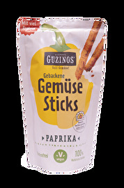 Lust auf was Gesundes zu Knabbern? Dann ist dieser Gemüsesnack Paprika von Guzman's Guzinos genau das richtige für dich! Jetzt günstig bei kokku im veganen Onlineshop bestellen!