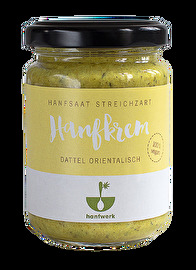 Hanfkrem Dattel orientalisch von Hanfwerk ist verlockend cremig und verlockend lecker.