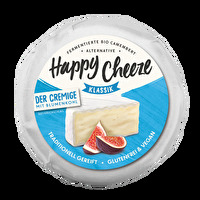 Der Cremige Klassik aus dem Hause Happy Cheeze ist eine edle Camembert-Alternative auf Blumenkohlbasis. Ein einzigartig cremiger veganer Käse, der Dich nichts mehr vermissen lässt!