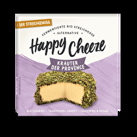 Mit diesem Gereiften von Happy Cheeze und seinem Mantel aus Kräutern der Provence kannst Du den zarten Duft und Geschmack dieses Erlebnisses zu Dir nachhause holen oder die Erinnerungen durch die köstlichen Aromen wieder aufleben lassen.