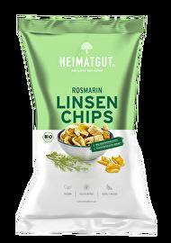 Die Linsen Chips Rosmarin von Heimatgut schmecken wie ein Urlaub am Mittelmeer.