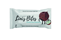 Der Coconut Mylk Chocolate Riegel von Lini's Bites ist natürlich süß, aus Zutaten in Bio-Qualität und super lecker.