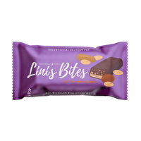 Beim Salted Peanut Caramel von Lini's Bites treffen knackig geröstete Erdnüsse auf karamellige Datteln und eine feine Prise Meersalz - einzigartig lecker!