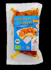 Die Möhren-Rosen von Lord of Tofu sind für alle, die nur schweren Herzens auf Räucherlachs beim Brunch oder Abendbrot verzichten können.