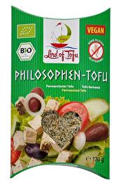 Der Philosophen Tofu von Lord of Tofu kommt als Tofu mit Kräutern daher - original nach griechischem Vorbild! Perfekt geeignet ist der Philosophen-Tofu für Salate und Ofengerichte. Dank des enthaltenen Kombucha-Pilzes verfügt der Tofu über einen sehr angenehmen, leicht nussigen Geschmack. Ebenso bleibt der Tofu beim Braten saftig.