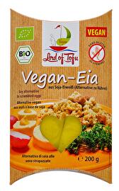 Bei Vegan-Eia für veganes Rühreia von Lord of Tofu handelt es sich, wie der Name bereits leicht andeutet, um eine Alternative zu einer beliebten deutschen Frühstückskomponente. Jetzt preiswert bei kokku im veganen Onlineshop bestellen!
