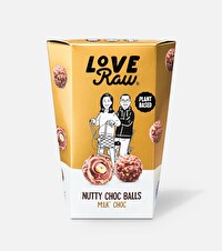 Mit dem Nutty Choc Balls 9 Pack von LoveRaw bist du optimal ausgestattet, wenn dich mal wieder eine Heißhunger Attacke überkommt oder du spontan Besuch zum Kaffee bekommst.