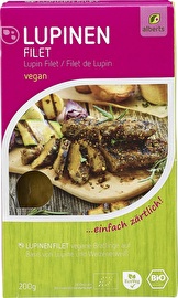Die zarten, deftigen Lupinenfilets von alberts eignen sich wunderbar zum Anbraten in der Pfanne.